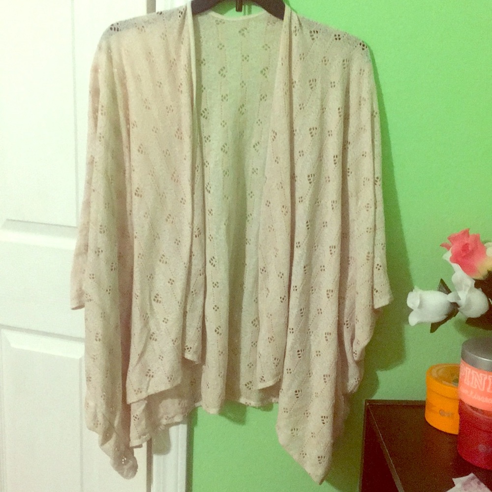 Cute Cream Colored Cardigan